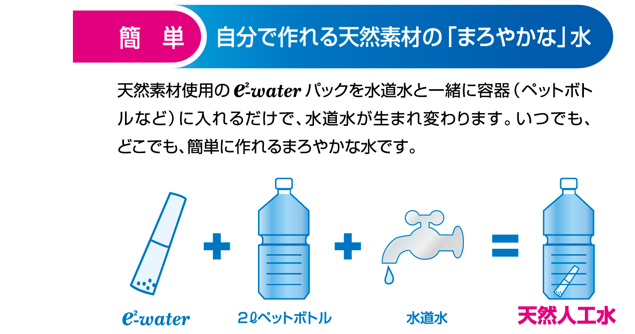 e2-water、イーツーウォーター